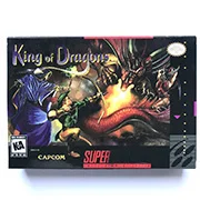 Игровой картридж Король драконов с коробкой 16 бит версия для США|Запасные части| |