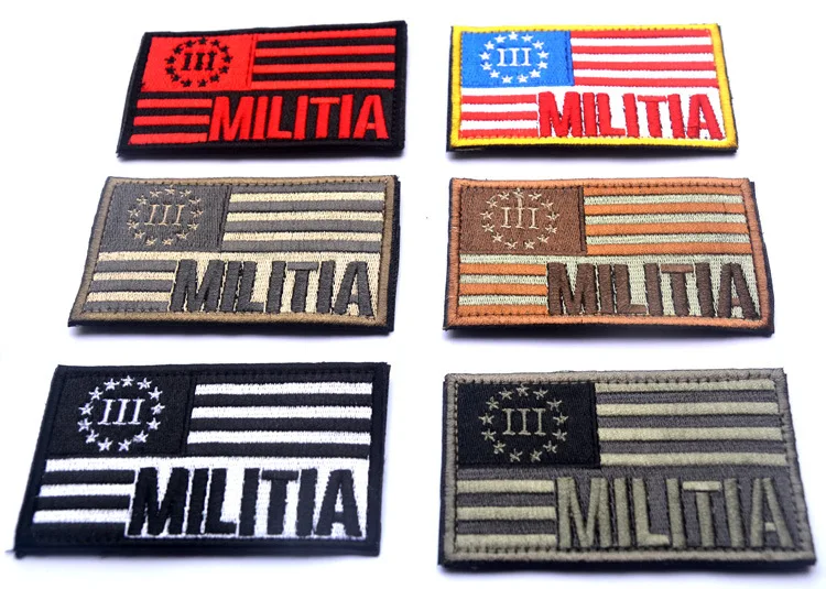 3% г. военная полиция военный спецназ флаг США патч-крючок Тактический Патч шапка