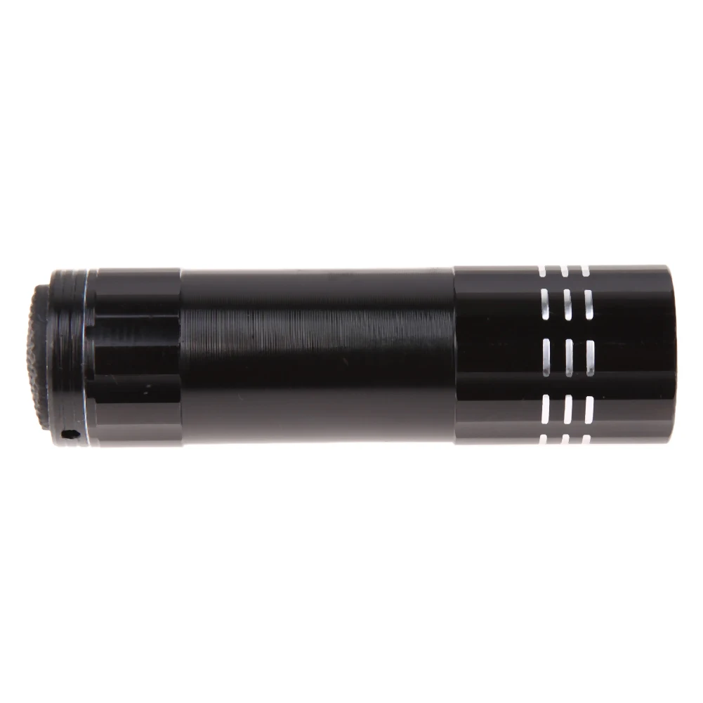 Mini UV ULTRA VIOLET 9 LED Flashlight Torch 4.5v Light Waterproof Aluminum Lamp Outdoor Portable Tactical Lighting Tool | Лампы и