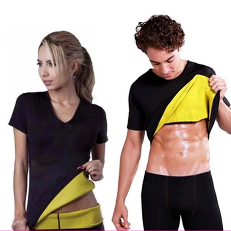 Shaper Shirt Unisex Neoprene T For Sweating Shapewear Women Slimming Vest Sweat Sauna Tank Top Abdomen Fat Burning | Женская одежда