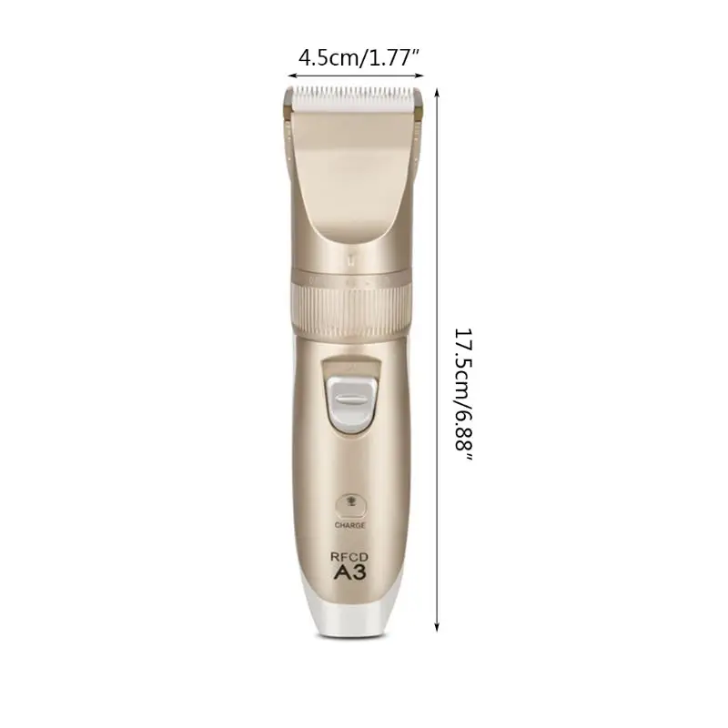 

Rechargeable Hair Trimmer Clippers for Men Professional Hair Cutting Kit Power Display with Trimming Accessories Replace