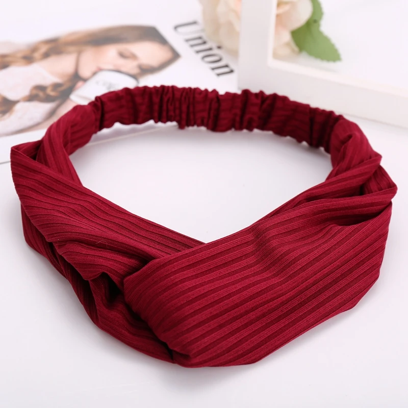 

Bohemian Women Floral Headband Girls Fashion Bandanas Soft Turban Hair Bands Elastic Headwear Head Wrap Hair Accessories