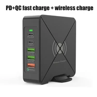 for iphone huawei macbook samsung tablet fast charge 75w wireless quick charge 3 0 usb type c 45w pd power adapter phone charger