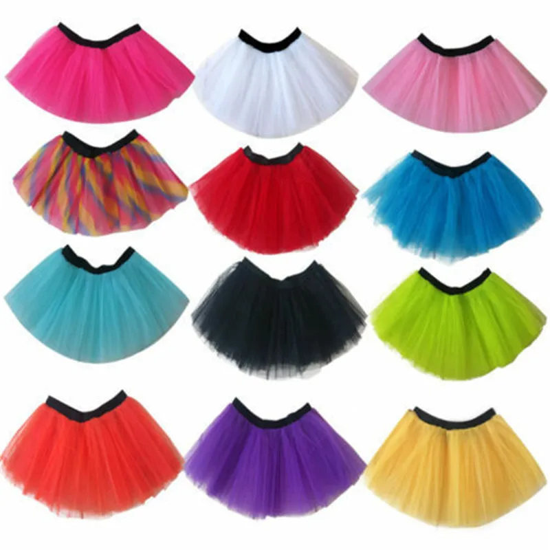 Милые женские юбки пачки для взрослых трехслойная сетчатая Клубная одежда из