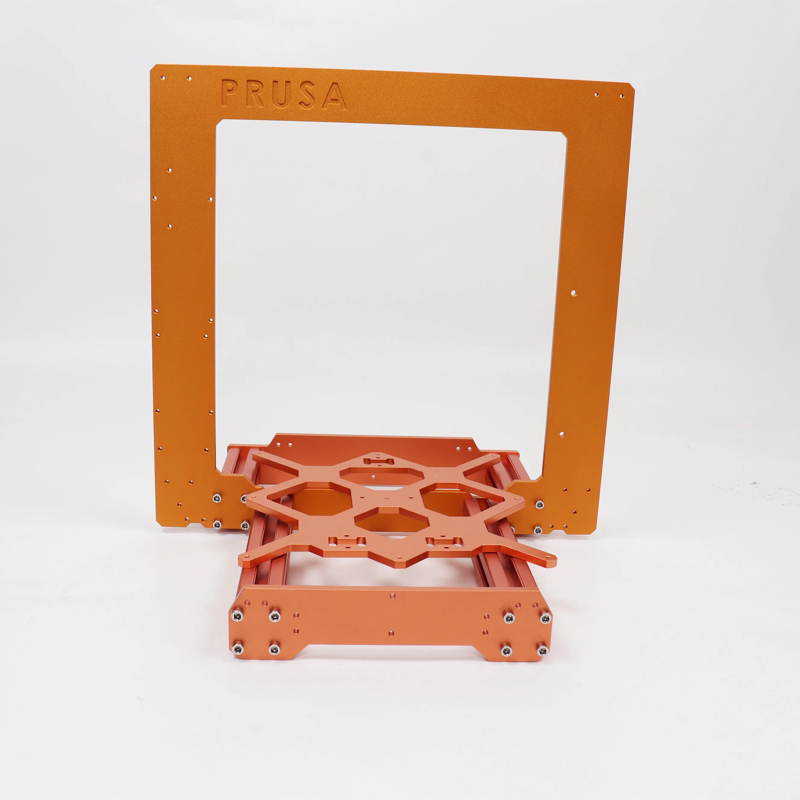 Blurolls красочные Prusa i3 MK3/MK3S 3d принтер рамка Передняя и задняя пластина Y каретки 3030 экструзии