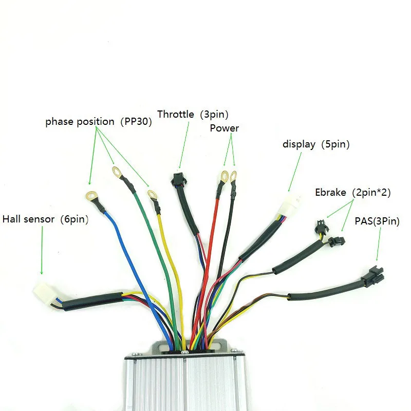 

36V/48V 1500W Brushless Motor Controller For E-bike Bicycle KT-35A 12-tube Parts