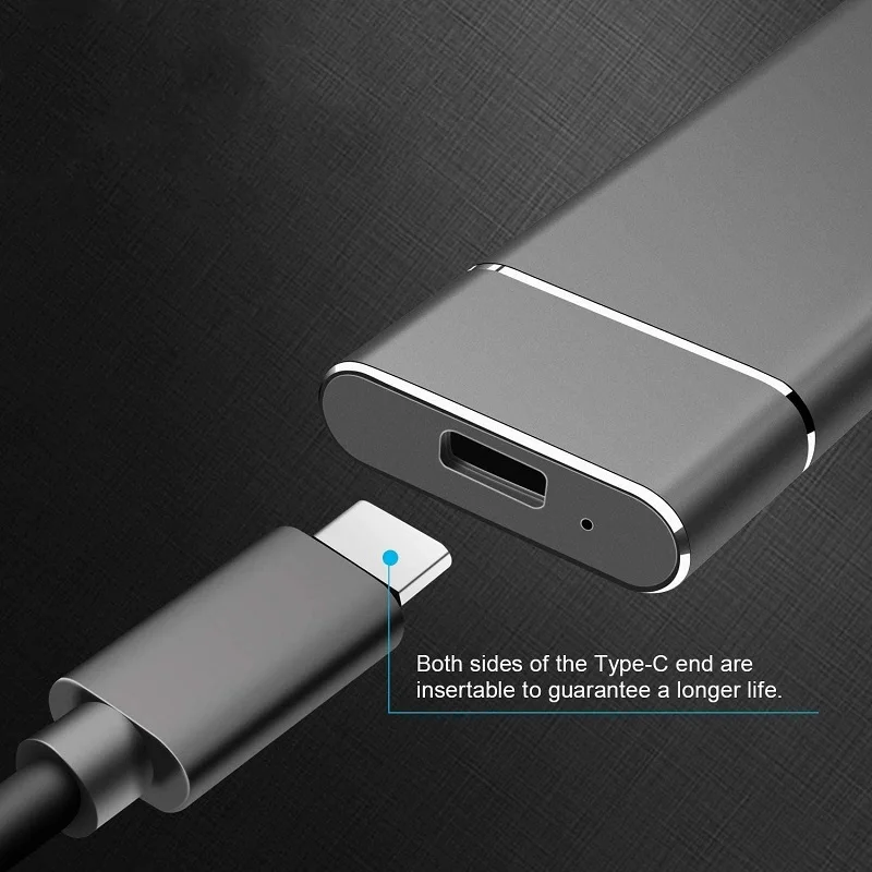 usb 3 1 8tb ssd external moblie hard drive portable high speed hard disk for desktop mobile laptop computer storage memory stick free global shipping