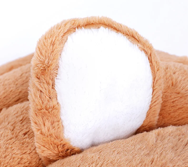 HOOPET кошка кровать домик для домашних животных Товары для домашних животных мягкая кошка собака кровать для маленьких собак зимние теплые спальные кровати щенок котенок гнездо