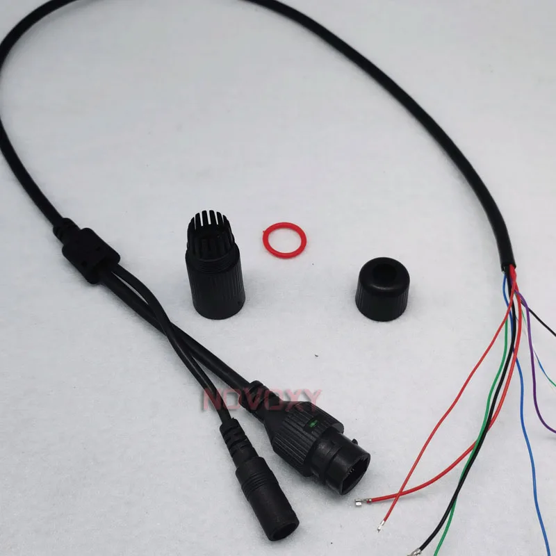 Кабель для камеры PoE RJ45 9/11/12 ядер Модуль платы IP видеонаблюдения видеокабель