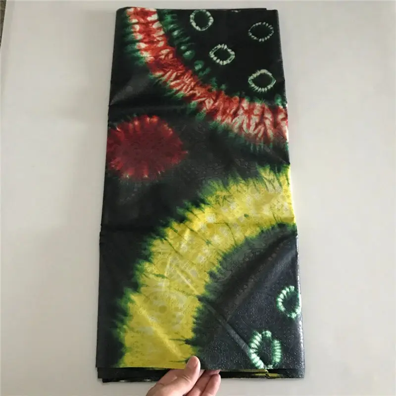 5 ярдов/партия африканская золотая парчовая Дамасская ткань для одежды|Кружево| |