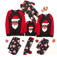 christmas pajamas set family matching outfits father mother kids baby sleepwear xmas mommy daddy pjs clothes set 019