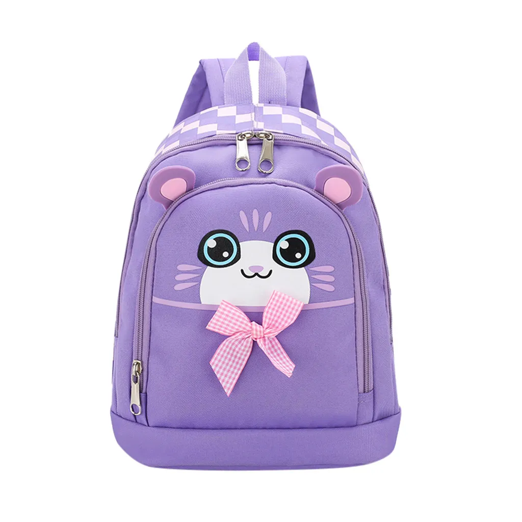 

Student Boys&girls Kids Backpack Cartoon Cat Animal Plush Backpack Toddler Girls Boys Waterproof 2020 School Bag #T1G