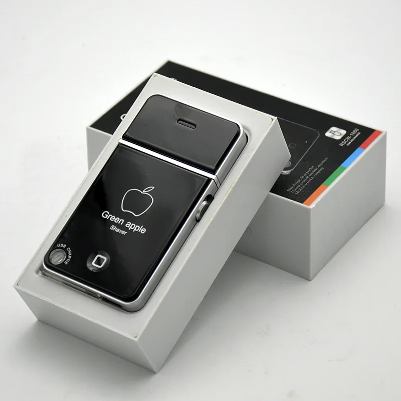 Kemei электробритва, мини USB бритвенный станок, зарядка, Беспроводная Машинка для стрижки усов, портативный мужской триммер для бороды 40D