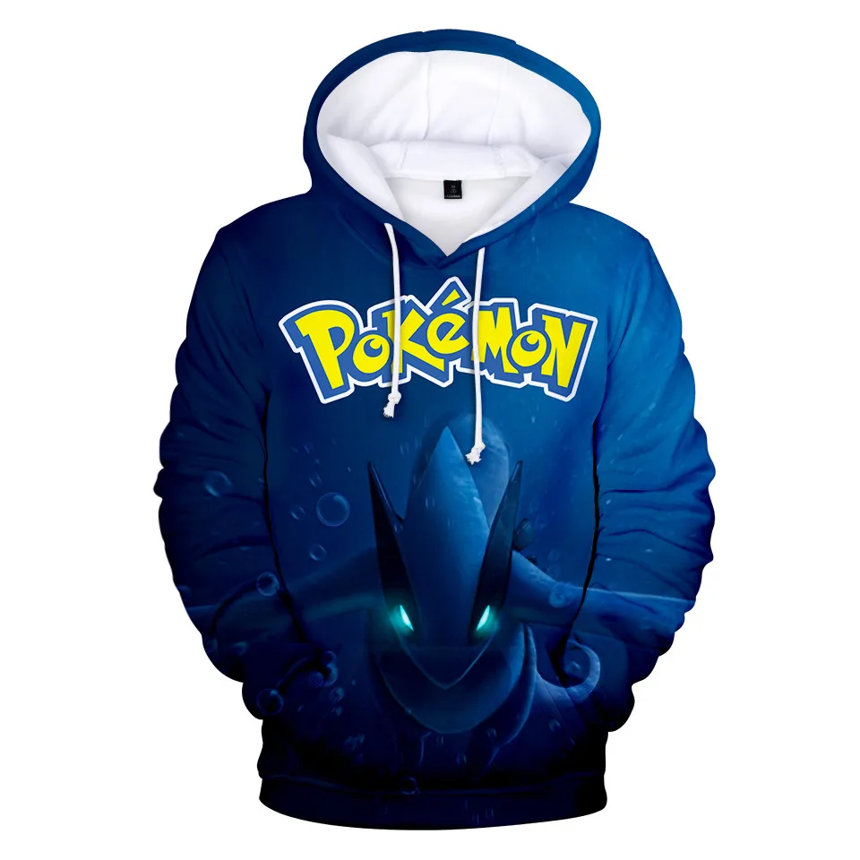 Pikachu Pokemon Go 3D Graphic Sweatshirt Hoodies Men Women Umbreon Sweatshirts Hoodie Men Pullover Boys Game Jacket Clothes