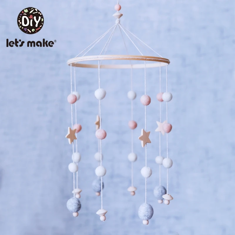 1 шт. шерстяной постельный звонок для детской кроватки детские игрушки 0-12 месяцев