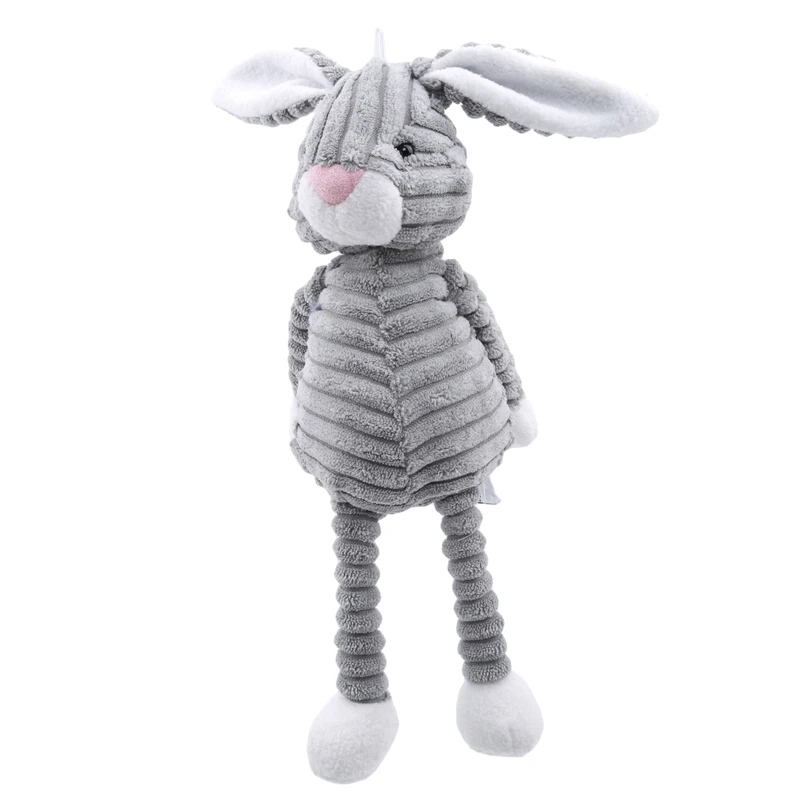gray rabbit Torest плюшевые игрушки для детей, мягкие игрушки, слон, лев, лиса, кролик, свинья, панда, утка, обезьяна, животные, мягкие игрушки, милые - Цвет: gray rabbit