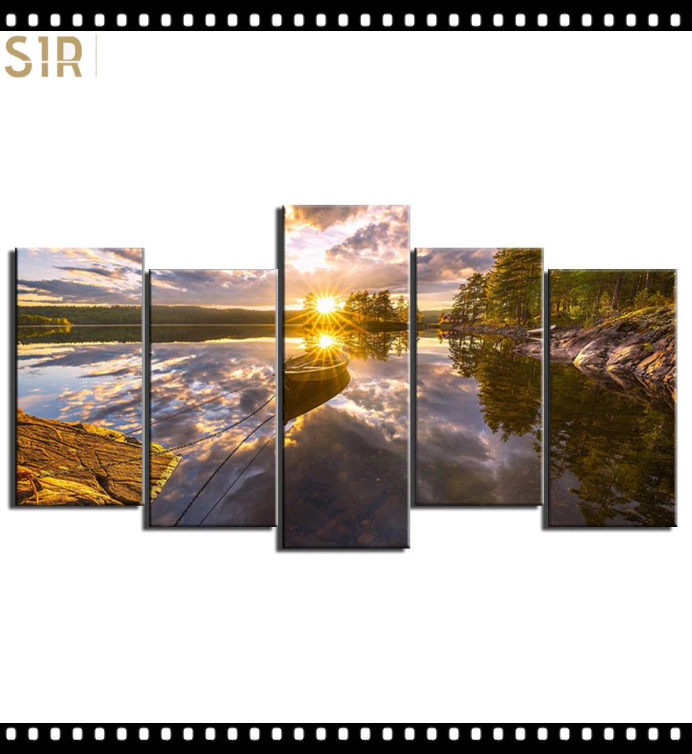 

Scenery Decorations for The Five - Part Poster Living Room Decoration Room Decor Anime Decor Wall Paintings Home Decor Wall Art