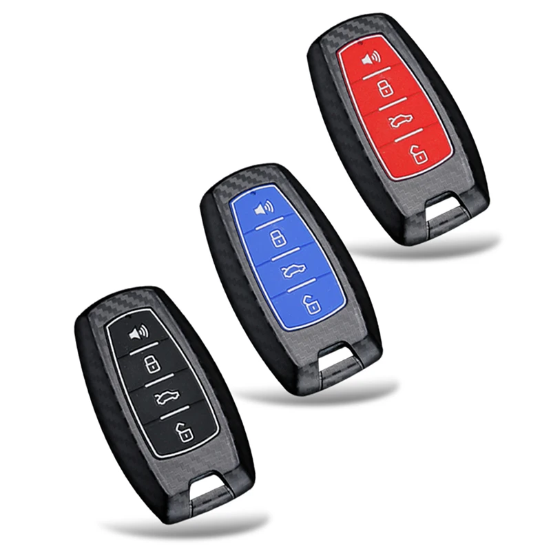 Чехол для автомобильного ключа из АБС-пластика и силикона Great Wall Haval H6 H7 H4 H9 Coupe F7 F7X