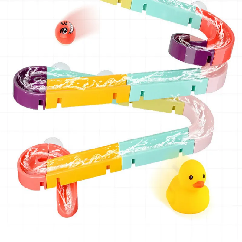 Детские игрушки для ванной сделай сам настенная присоска Мраморная гоночная