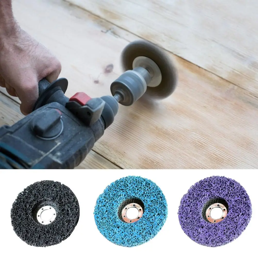 

4 Inch Polishing Pads Polishing Wheel Resin Wheel Polishing Tool Stainless Steel Angle Grinder Suitable For Repairing Industry