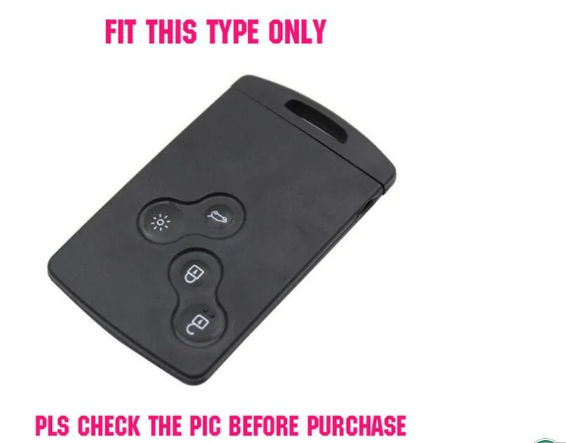 Чехол для смарт ключа чехол Renault Captur 2015 Koleos Laguna Megane Clio 2 Duster Scenic силиконовый брелок