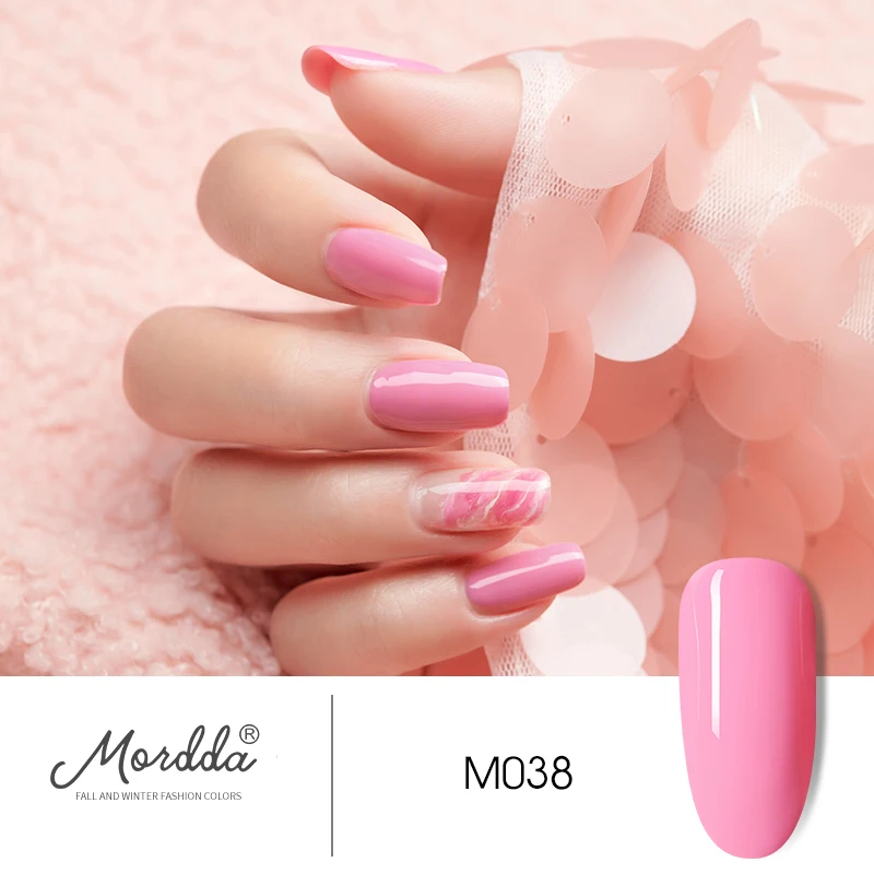 M-038 ROHWXY 8 мл УФ-Гель-лак замачиваемый Гель-лак для ногтей 60 цветов Vernis Nude Гель-лак для ногтей - Цвет: M-038
