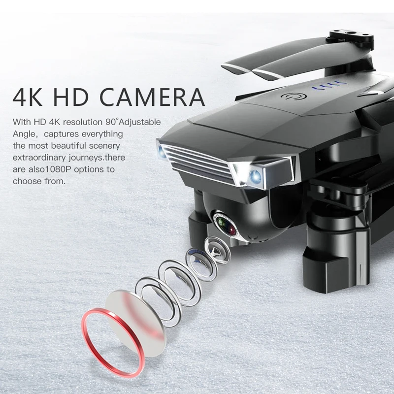 SG901 Профессиональный Дрон с двойной камерой 1080P 4K HD WiFi FPV широкоугольный
