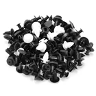 100 шт. смешанный авто крепеж клипса бампер дверная отделка панель Держатель для Honda Civic Accord CRV Fit Pilot Odyssey HRV City Grace