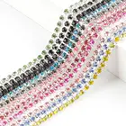 Цепочка прозрачная для шитья, 1 млот, высокая плотность 22, 52, 83 мм, 23 цвета, для поделок сделай сам, Декор, аксессуары для шитья, одежды