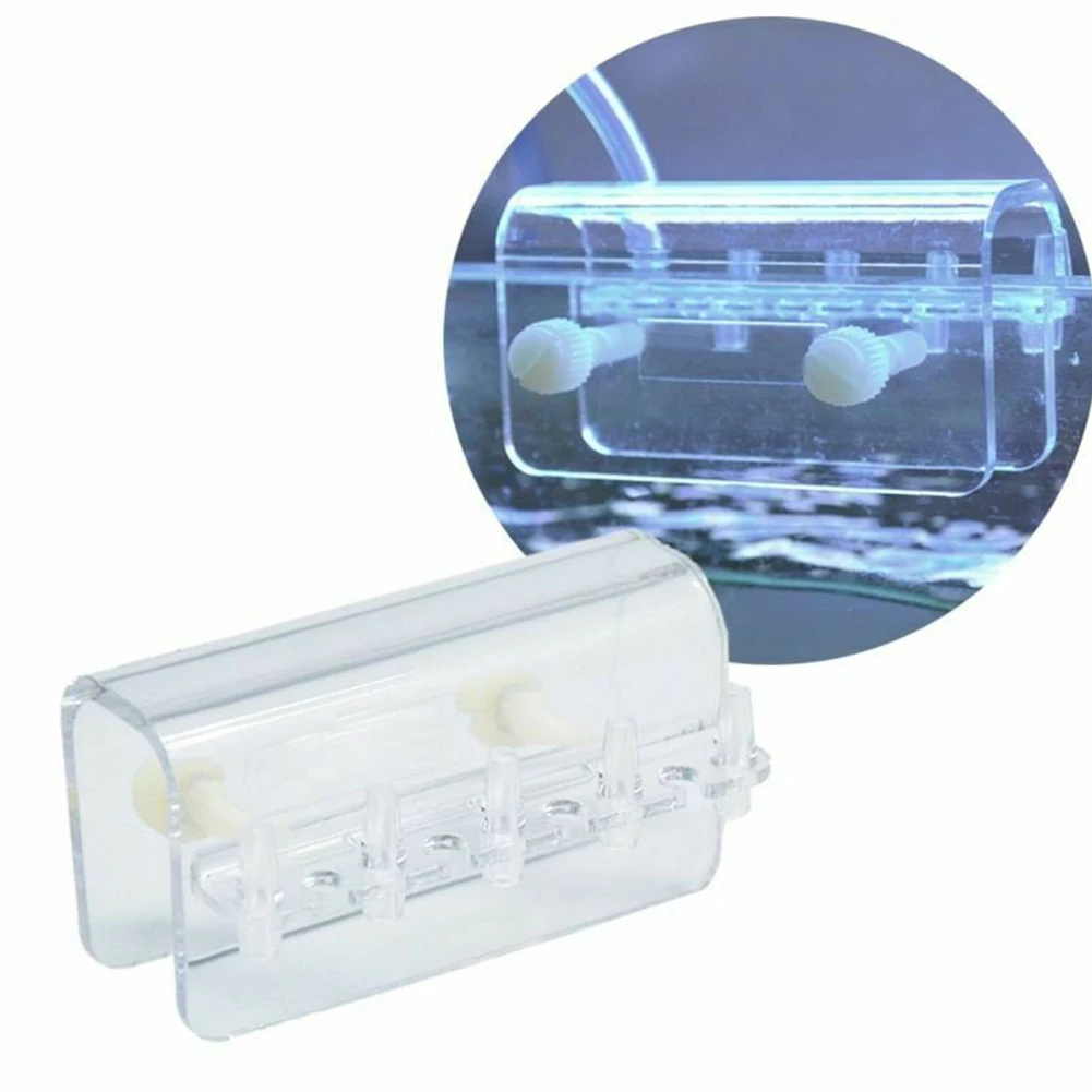 

Aquarium PC Pipe Hanger Mount Tube Fixture Holder Dosing Pump Clamp Bracket Fish Tank Soft Hose Manifold Rack Accesories