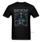 Футболка Repairman для езды на велосипеде, Черная Мужская футболка в стиле ретро, одежда с надписью, топы для байкеров, хлопковая одежда больших размеров