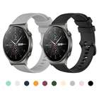 Спортивный силиконовый ремешок для часов Huawei GT 2 Pro, браслет для часов GT 2e GT2 42 мм 46 мм и HONOR Magic Watch 46 мм, Ремешки для наручных часов