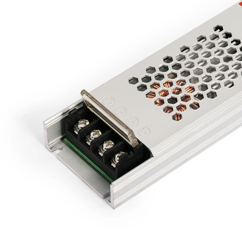 AC220V вход DC12V 300 Вт выход очень тонкая Длинная форма светодиодный источник