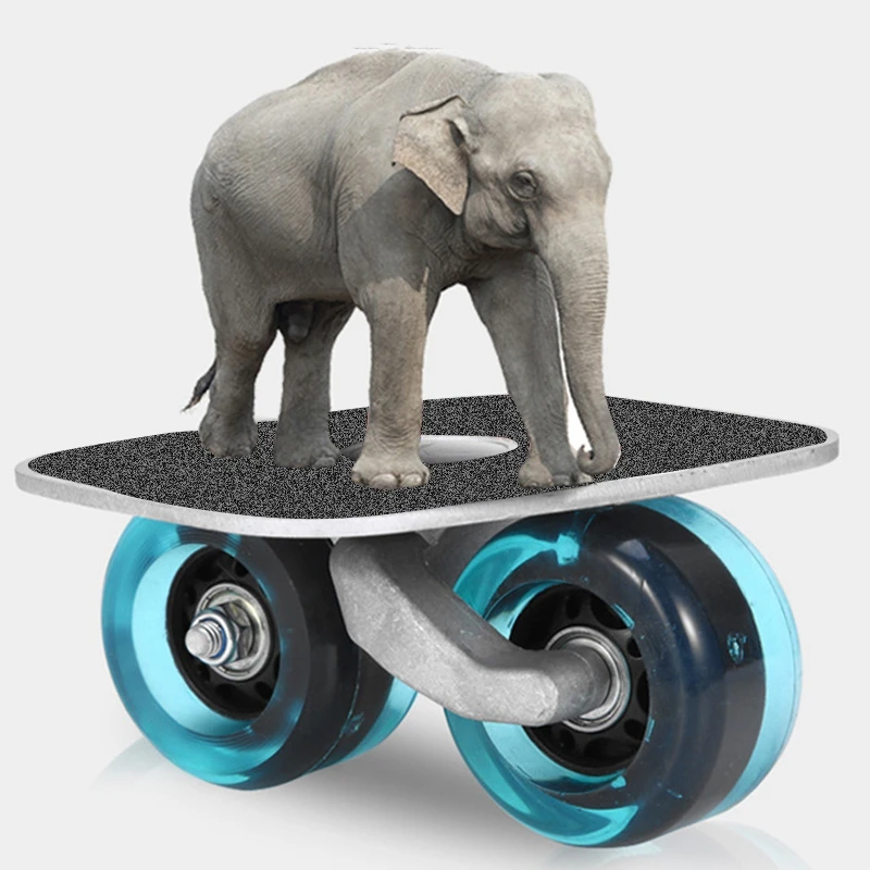 Портативные скейтборды Drift с антистатической пластиной, голубыми колесами с вспышкой света, колесами из ПУ-материала и подшипниками ABEC-7 608.