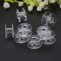 plastic domestic 20pcs sewing machine empty bobbins for brother singer plastic storage box for home sewing accessories tool