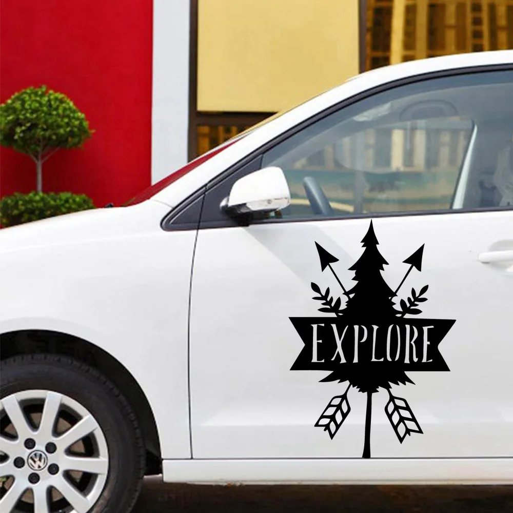 

Creative CAMPING LIFE Auto Sticker Motorcycle Car Decal Accessories