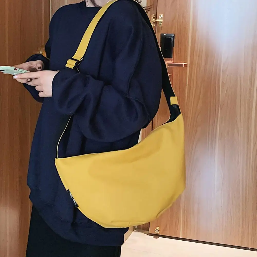 

VeryMe Fashion New Women Waist Bag Large Capacity Crossbody Banana Pack Small Nylon Ladies Waist Pack Soft сумки женские 2020