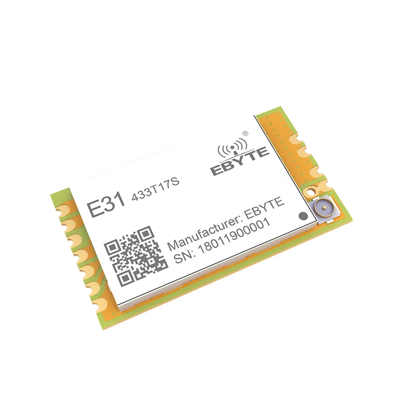 E31-433T17S AX5043 433 MHz TCXO передатчик и приемник UART RF беспроводной SMD модуль для IPEX Stamp