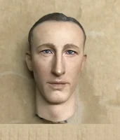 did 1 6 soldiers 3r gm634 black heydrichs sea bureau head sculpture model for 12inch male body doll