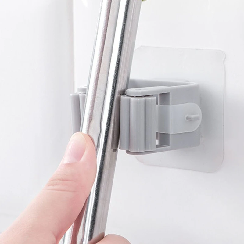 Новый липкий крючок настенная вешалка волшебный для швабры кухни и ванной