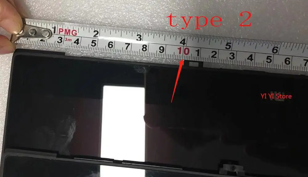 type 2 buckle Для Xiaomi Mi ноутбук Air ips LQ133M1JW15 N133HCE-GP1 LTN133HL09 13,3 дюймов светодиодный ЖК-экран дисплей Матрица Стекло в сборе - Цвет: type 2 buckle