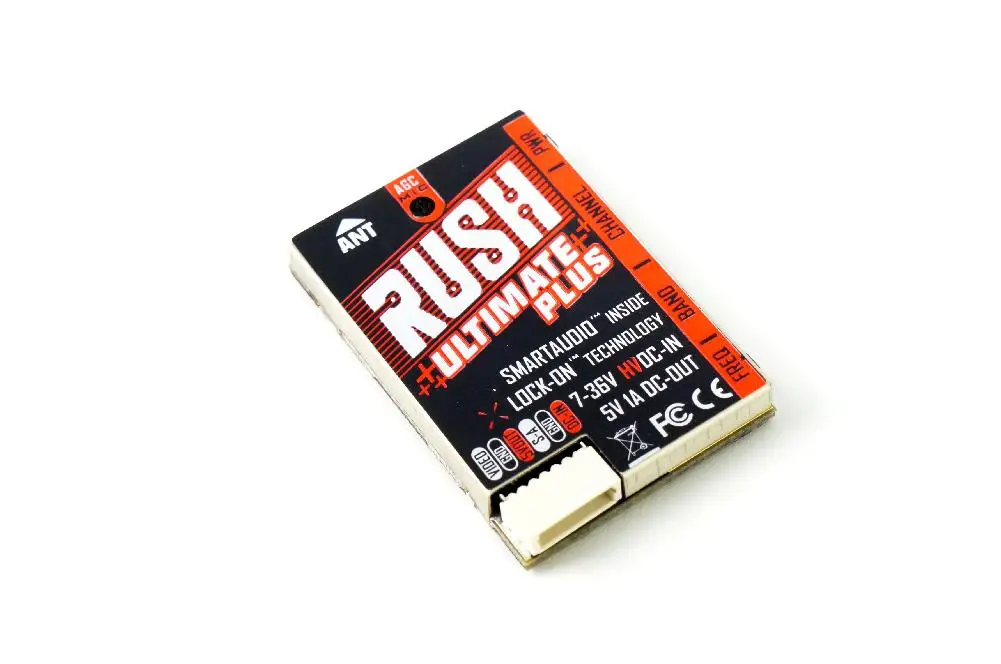 Смарт передатчик аудио и видео rccity RUSH Tank Plus Ultimate VTX 5 8G 800mW 2 8S с микрофоном AGC для