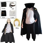 Костюм для косплея мангиро Сано из аниме Токийский рептив, рандомный Тренч для мужчин для хэллоуивечерние