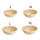 Ротанговая корзина для хлеба круглой формы с ножом скребок для теста хлеба профессиональная корзина для брожения Инструменты для выпечки Ktichen