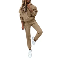 womens tracksuit hooded activewear loose solid color hooded top elastic waist pants sets sportwear %d1%81%d0%bf%d0%be%d1%80%d1%82%d0%b8%d0%b2%d0%bd%d1%8b%d0%b9 %d0%ba%d0%be%d1%81%d1%82%d1%8e%d0%bc %d0%b6%d0%b5%d0%bd%d1%81%d0%ba