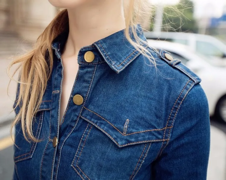 Женское длинное джинсовое платье осень 2020 женское облегающее Ковбойское средней