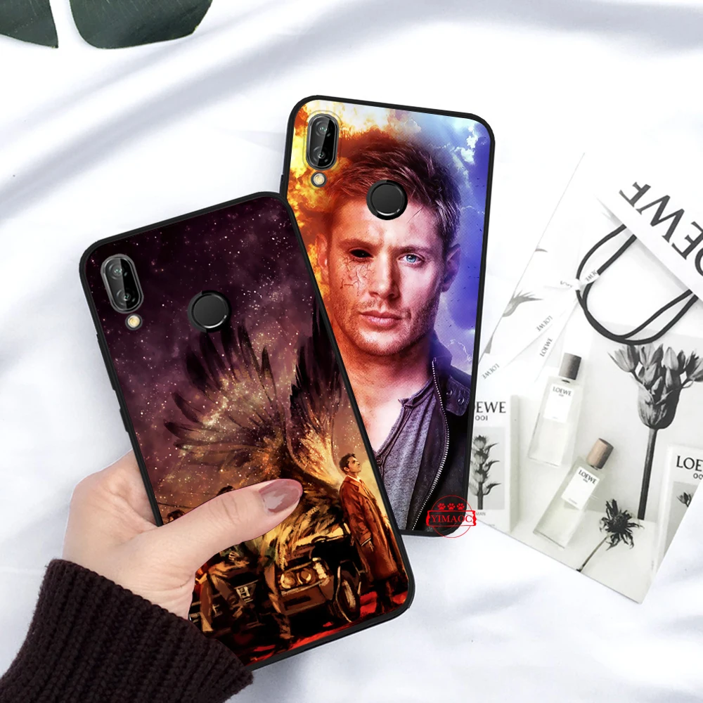 Сверхъестественное ТВ фильм Coque прохладный силиконовый чехол для Huawei P8 Lite 2015 2017 P9