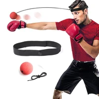 head mounted boxing speed ball agility training reaction ball decompression venting elastic ball exercise equipment accessories