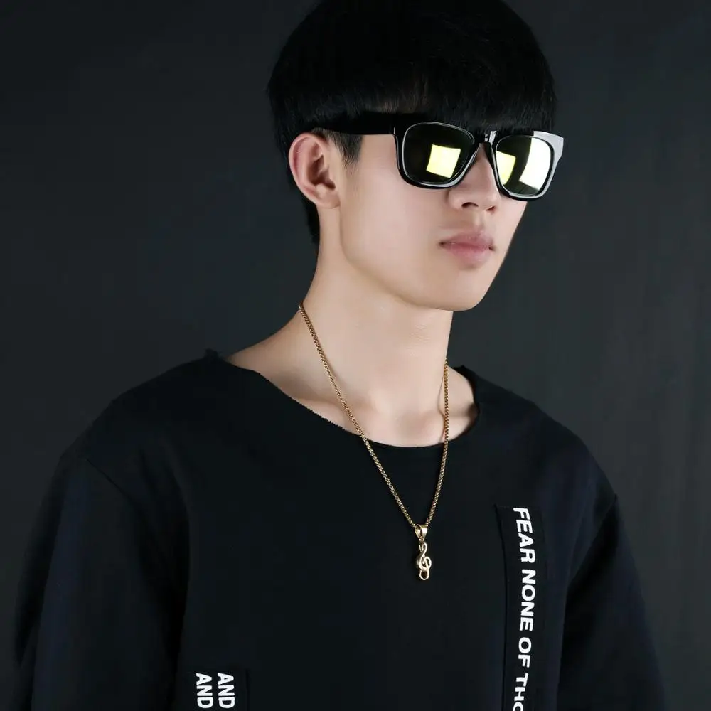 OPK японское и корейское поп креативное музыкальное ожерелье с подвеской из