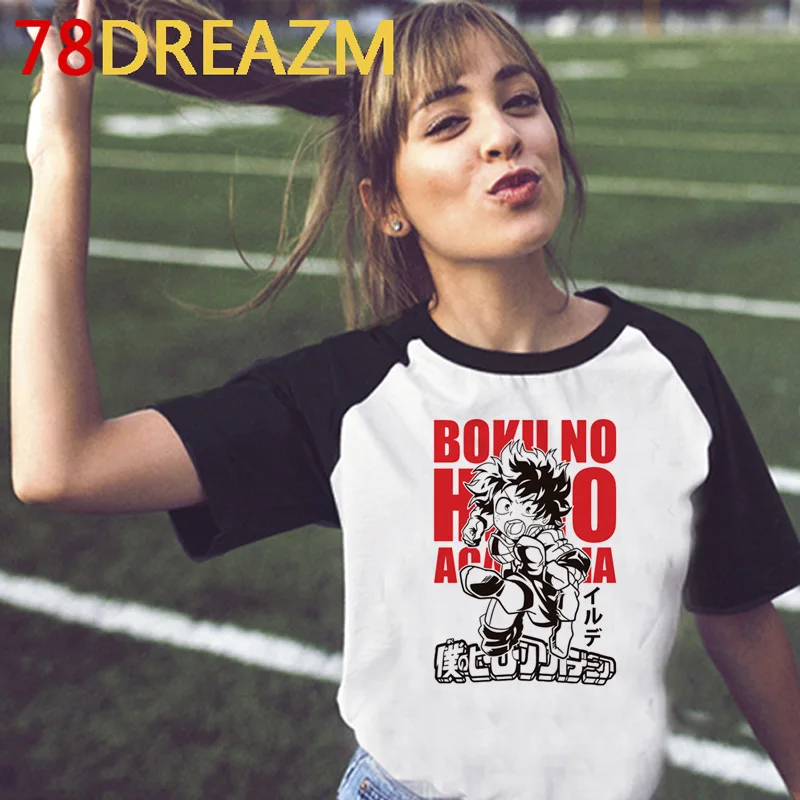 

My Hero Academia tshirt t shirt women casual harajuku vintage couple clothes japanese clothes summer top graphic tees women